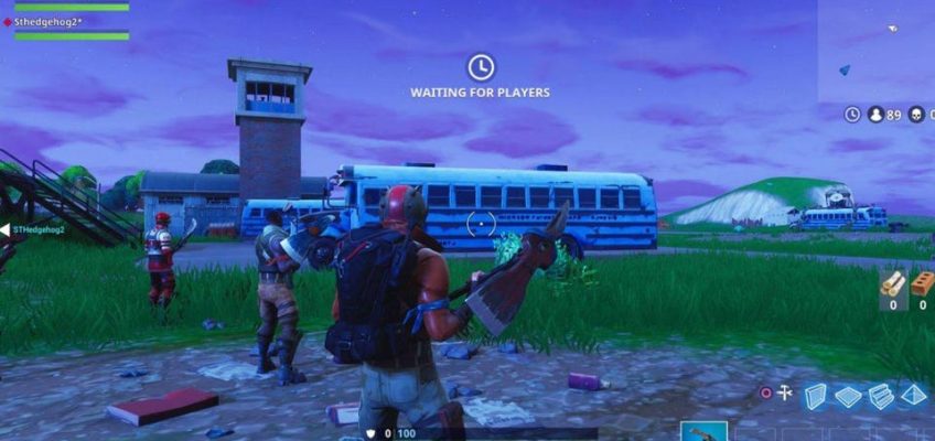 Fortnite waiting for players